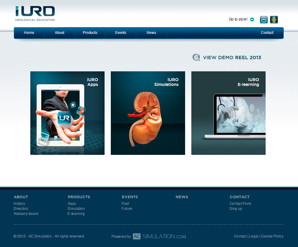 Imagen del proyecto: Programación Web para iURO (urological education)