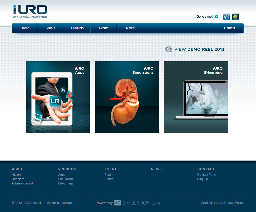 Imagen del proyecto: Programación Web para iURO (urological education) Imagen del proyecto: Programación Web para iURO (urological education)