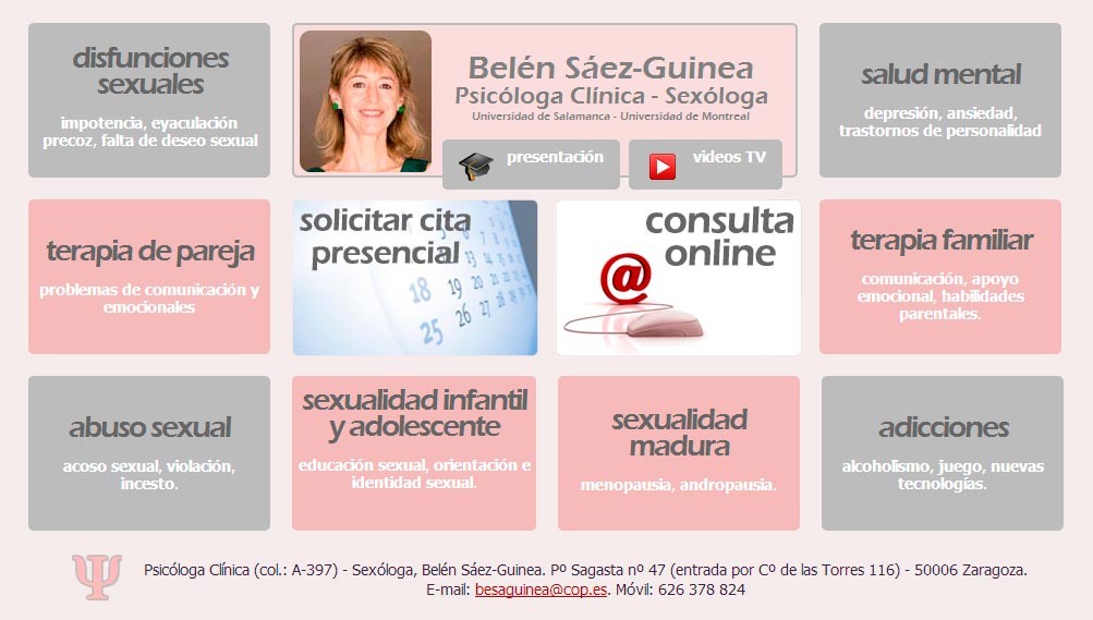 Imagen del proyecto: Página Web de psicosexología online Imagen del proyecto: Página Web de psicosexología online